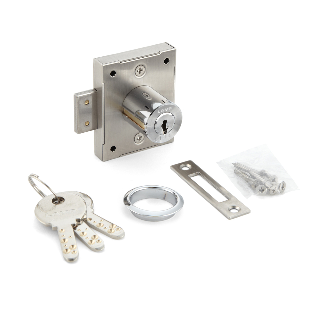 CABINET LOCK KEY ALIKE (CHROME) - Sugatsune